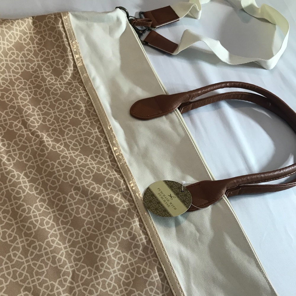 Neutral Duffel Bag
